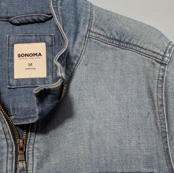 Sonoma Goods For Life Utility Denim Women's Jacket (EUC) - Picture 13 of 13